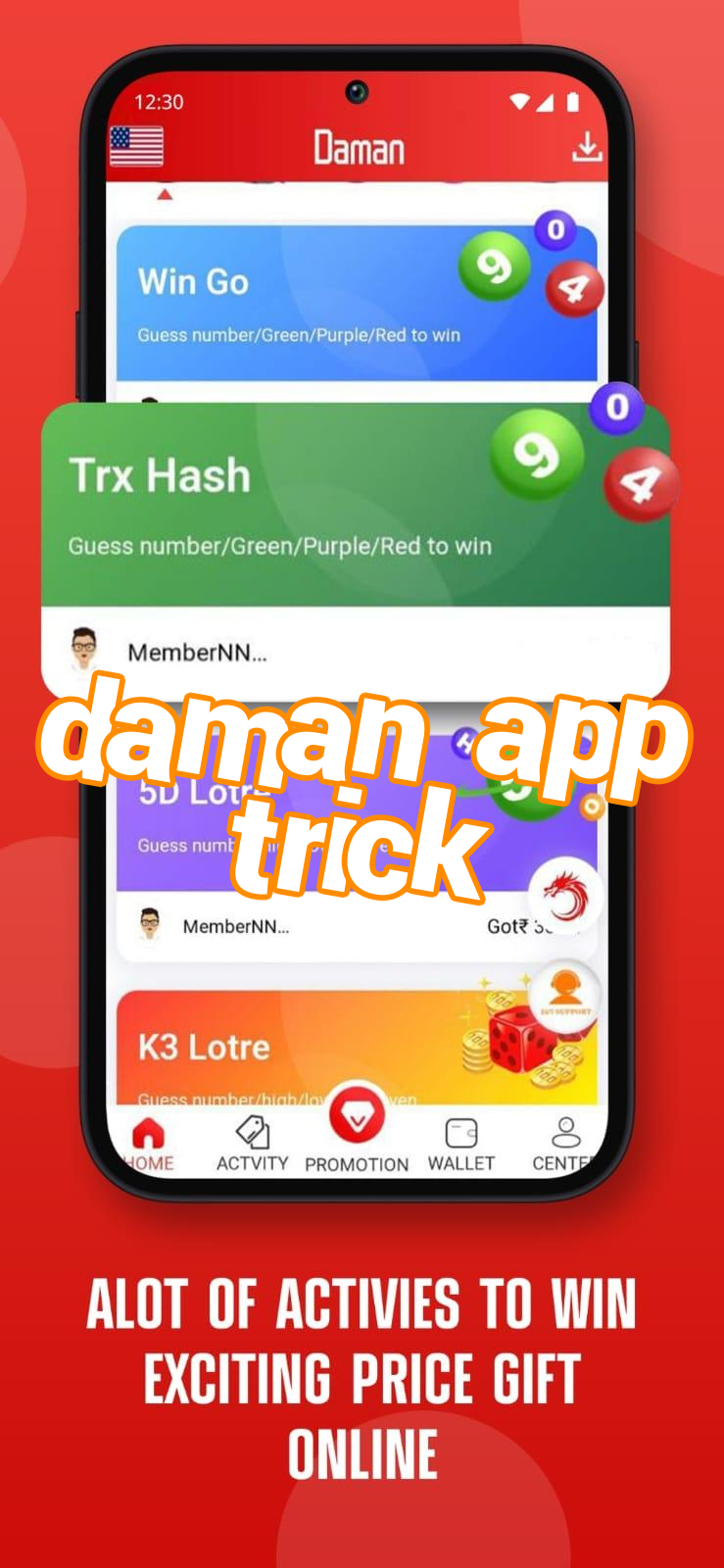 daman app trick Screenshots